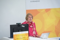 Dr. Anne S. McKnight presenting her Keynote Speech on May 17, 2019