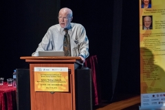 Dr. Michael E. Kerr presenting his Keynote Speech on May 19, 2019